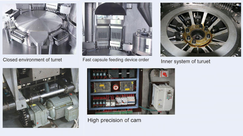 NJP 1500C 2300C Automatic Capsule Filling Machine