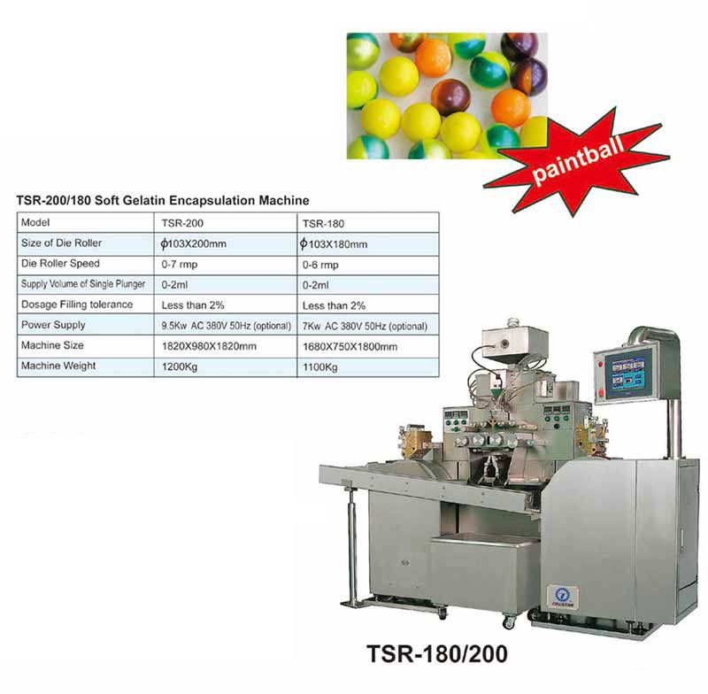 tsr series softgel encapsulation machine 5